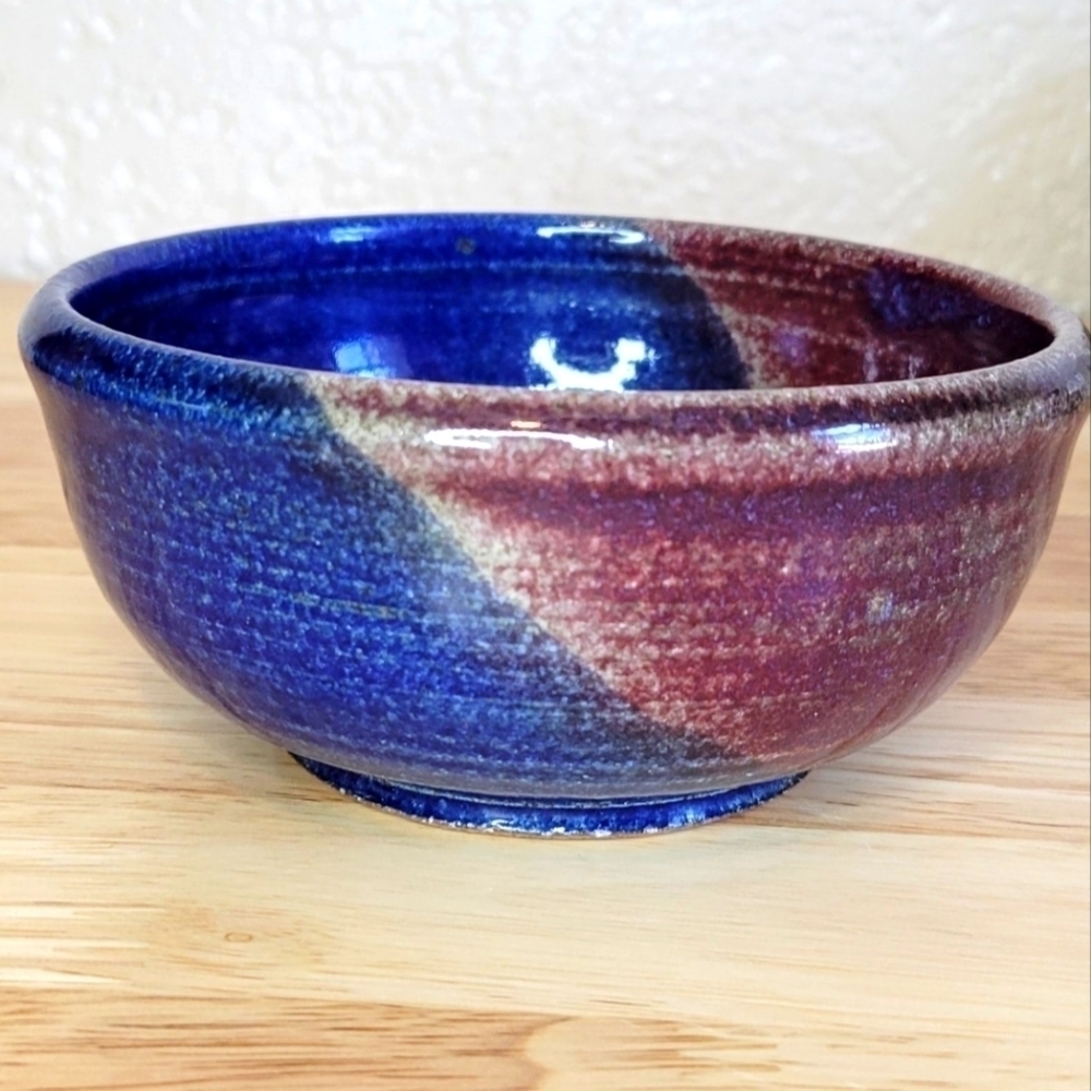 STUDIO Pottery Bowl Signed